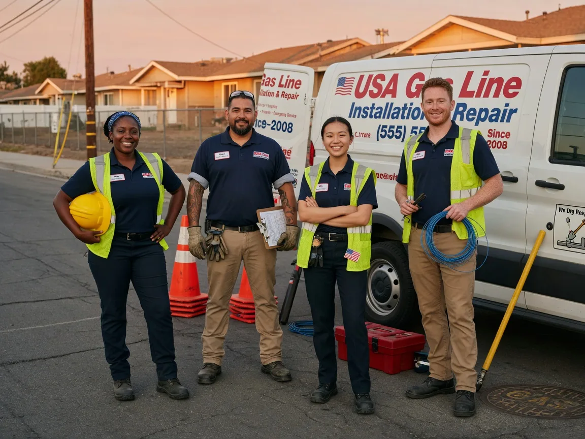 Gas Line Installation company in Friend, NE
